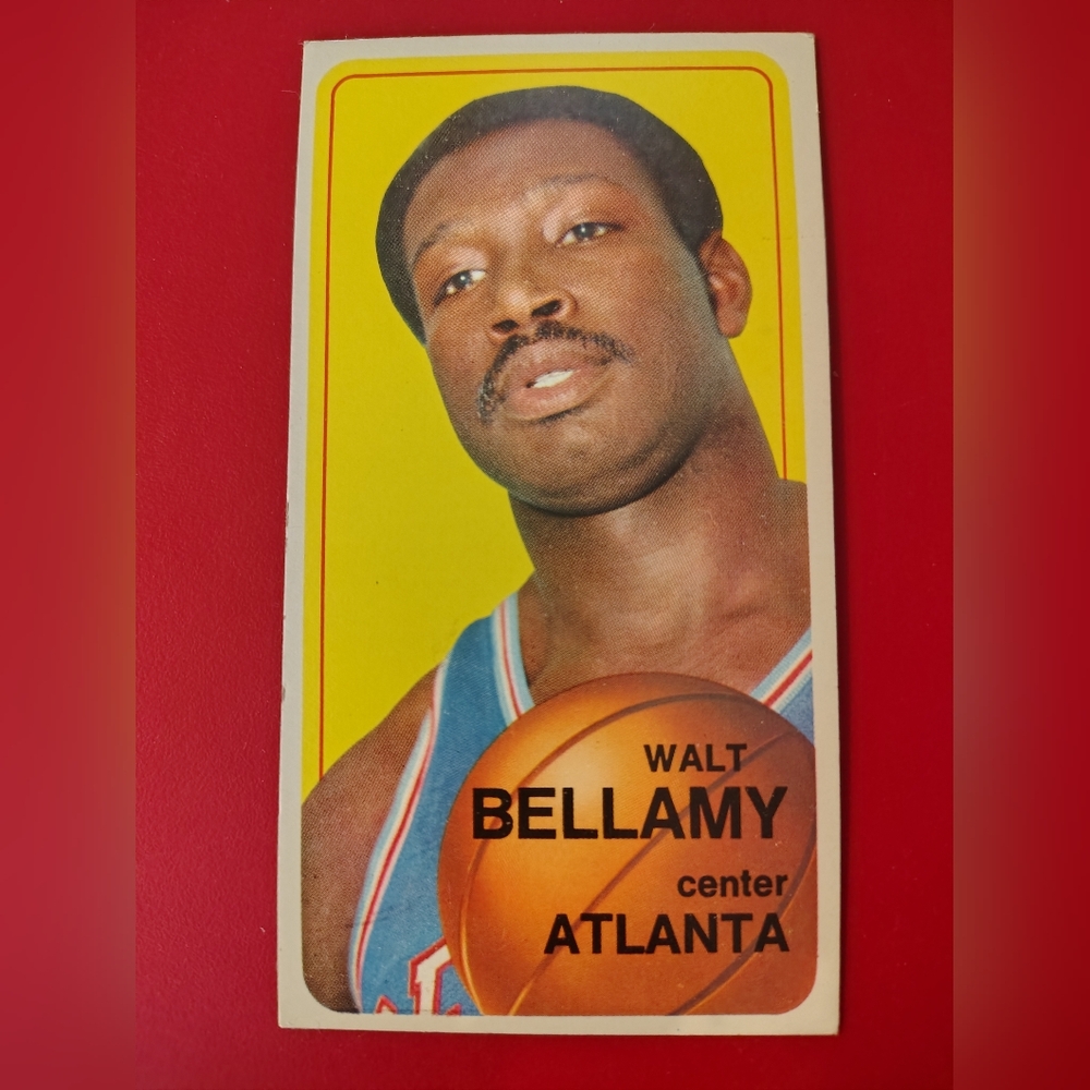 Walt Bellamy 1970-71 Topps #18 Basketball card Atlanta Hawks